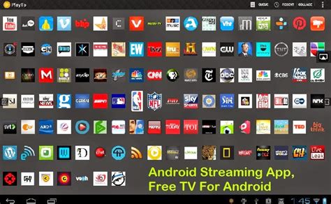 Android app for streaming and downloading media.